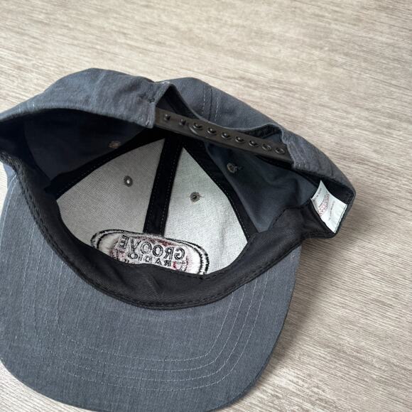 Vintage 90s Groove Radio 103.1 Hat Snapback Cap Los Angeles Dance Electronic USA - Picture 3 of 6